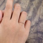 Pattiring Delicate Rose Gold Wedding Band -1
