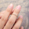 Pattiring Delicate Yellow Gold Wedding Band -1
