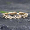 Pattiring Delicate Yellow Gold Wedding Band