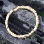 Pattiring Delicate Yellow Gold Wedding Band -5