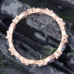 Pattiring Marquise Cut Alexandrite Rose Gold Full Eternity Wedding Band