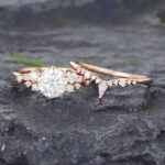 Moissanite Bridal Ring Sets