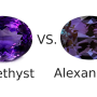 alexandrite vs amethyst