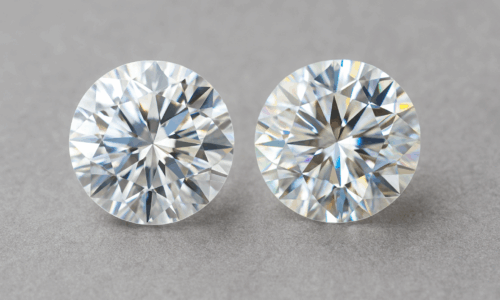 simulated diamond vs moissanite