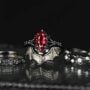 black gold rings